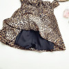 2018 Women's Leopard A-line Short Skirt Ruffles Leopard Printing Mini Skirts Sexy Casual Elastic High Waist Retro Pleated Skirt