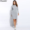 2018 Women Summer Autumn Dress Sexy Casual Swaetshirt Dress Tops Blusas Fashion Elegent Dresses Vestidos Long Sleeve Dress