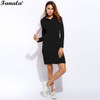2018 Women Summer Autumn Dress Sexy Casual Swaetshirt Dress Tops Blusas Fashion Elegent Dresses Vestidos Long Sleeve Dress
