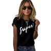 2018 Soatrld New Women's T-shirt Retro Print Pineapple Summer O-neck Casual Short Sleeve Tee Tops Female T shirt Woman Clothes