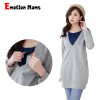 Emotion Moms Winter Maternity clothes Nursing Top BreastFeeding tops pregnancy Clothes For Pregnant Women Maternity Sweater