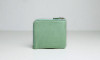 EMMA YAO leather wallet female small zipper wallet ultrathin fashion coin purses holders