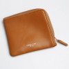 EMMA YAO leather wallet female small zipper wallet ultrathin fashion coin purses holders