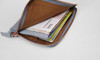EMMA YAO leather wallet female small zipper wallet ultrathin fashion coin purses holders