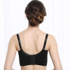 Embroidery women's underwear Starry Flounced bra BC thin Cup adjustable bra lady push up big size bras sexy intimate Lingerie