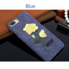 Embroidery Rose Phone Cases for iPhone 6/6s/6 Plus/6s Plus/7/7 Plus/8/8 Plus/Galaxy s8/s8 Plus