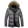 New Style 2016 Men Down Coat Hooded Coat Men Winter Jacket Men's White Duck Down Jacket Thick Warm Male Outerwear Plus Size W149