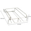 New Stainless Steel Wine Glasses Holder Wine Goblet Rack Kitchen Bar Wall Hanging Champagne Wine Rack Glass Cup Holder Storage
