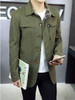 New spring Trench Coat Men brand-clothing  thin Trench Coat Men Outerwear Casual Coat Men's Jackets Windbreaker Mens Trench Coat