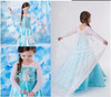 New Spring Summer Kids Girl Elsa Princess Dress Children Girl Cartoon Cosplay Dress Anna party Costume Fantasia Infantis Vestido