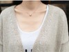 New spring autumn plus size Woman Open Stitch cardigan Trench Coat Knitted long top wear Fashion slim women sweater Windbreaker