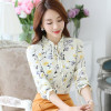 Autumn Women chiffon blouses Fashion Casual Loose printed chiffon shirt Long-sleeve Elegant Women shirt plus size women clothing Autumn Women chiffon blouses Fashion Casual Loose printed chiffon shirt Long-sleeve Elegant Women shirt plus size women clothing