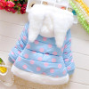 Autumn Baby Girl Coats Spring Cotton winter coat Baby Jacket Hooded Outerwear Clothes for 6M to 3Years old Baby Girls
