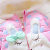Autumn Baby Girl Coats Spring Cotton winter coat Baby Jacket Hooded Outerwear Clothes for 6M to 3Years old Baby Girls