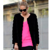 Autumn and Winter Fur coat Jacket and  Large size women's Faux fur coat Women's winter coat Leather grass female