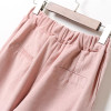 Autumn and winter fashion casual loose corduroy elastic waist pantyhose harem pants for women
