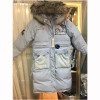 HIJKLNL Woman Winter Coat With White Duck Down 2017 Thick Hood Raccoon Fur Collar Long Down Jacket Embroidery Parka Mujer QN540