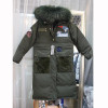 HIJKLNL Woman Winter Coat With White Duck Down 2017 Thick Hood Raccoon Fur Collar Long Down Jacket Embroidery Parka Mujer QN540