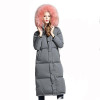 HIJKLNL camperas mujer abrigo pluma Women Winter Thick Long Down Jacket Coat 2017 Hood Real Fox Fur Duck Down Jacket Parka NA282