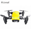HIINST S9HW Mini Drone With Camera S9 No Camera RC Helicopter Foldable Drones Altitude Hold RC Quadcopter WiFi FPV Pocket Drone