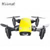 HIINST S9HW Mini Drone With Camera S9 No Camera RC Helicopter Foldable Drones Altitude Hold RC Quadcopter WiFi FPV Pocket Drone