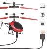 Hiinst rc plane 2017 Flying Mini RC Infraed Induction Helicopter Aircraft Flashing Light Toys For Kids*R GIFT Drop