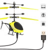 Hiinst rc plane 2017 Flying Mini RC Infraed Induction Helicopter Aircraft Flashing Light Toys For Kids*R GIFT Drop