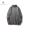 High-grade New 2017 Autumn Winter Youth Turtleneck Sweater Men Knitted Sweater High Elastic Mens Sweaters Pullovers XXL