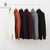 High-grade New 2017 Autumn Winter Youth Turtleneck Sweater Men Knitted Sweater High Elastic Mens Sweaters Pullovers XXL