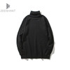 High-grade New 2017 Autumn Winter Youth Turtleneck Sweater Men Knitted Sweater High Elastic Mens Sweaters Pullovers XXL