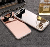 Cases For iPhone 5 5s SE 6 6s 7 Plus Luxury Mirror TPU Capa Soft Silicone Case Protector Shell Cover For iPhone 7 Plus 4 4S