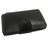 CaseKey Free Shipping Antitheft Men Wallet Leather Mini RFID Wallets Automatic Aluminiun Credit Card Holder Pop Up Card Case