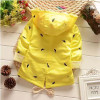 casaco infantil baby coat outwear roupa infantil feminina cute baby jacket infant girl hoody cardigan trench coat wholesale