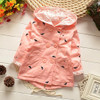 casaco infantil baby coat outwear roupa infantil feminina cute baby jacket infant girl hoody cardigan trench coat wholesale
