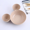 Cartoon Mickey Children Bowls DIY Food Fruit Plate Kindergarten Children's Tableware Set Gift Environmental Protection Children