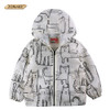 Cartoon Cat Kids Jackets Summer 2017 Children Hooded Windbreaker Cute Baby Clothes Kid Outerwear &amp; Coats Boys/Girls Clothing