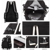 Marilyn Manson Rock Band school bag noctilucous backpack student school bag Notebook backpack Daily backpack