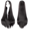 MapofBeauty 40" Long Straight Cosplay Wig Black White Brown Blonde Pink Wigs For Women Heat Resistant Synthetic Fake hair