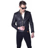 MAPLESTEED Vegetable Tanned Leather Men Leather Jacket 100% Genuine Sheepskin Black Yellow Slim Fit Male Leather Coat Autumn 007