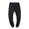 Many Pockets Sweatpants Men Solid Black Grey Plus Size 3XL 4XL 5XL Fashion Trousers Man Elastic Waist Streetwear Hip hop Pants
