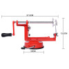 Manual Potato Machine Twisted Potato Slicer Spiral Vegetable Cutter French Fry Cutting Tool