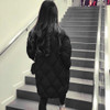 2017 New Autumn Winter Women Cotton Jacket Coat Parkas Slim Padded Warm Long Basic Jacket Coat Female Wadded Thickened Outerwear