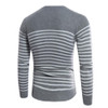 2017 New Autumn Winter Fashion Brand Clothing Men Knitted Sweater O-Neck Slim Fit Pullover Men Striped Sweaters For Men M-3XL