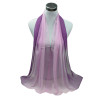 LNRRABC 19 Colors  Women Elegant Lady Chiffon Silk Scarf Summer Gradient Color Georgette Shawls Scarves foulard femme