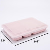 LMETJMA New 4 plus 1 Lunch Boxs Microwave Lunchbox For Adults Lunch Boxs Thermal Food Storage Container Lunchbox KCBII012006