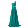 LLY6818Y#The new spring summer 2017 yellow one-shoulder long bride wedding party toast dress Bridesmaid Dresses cheap wholesale
