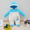 Little Q Coral fleece baby One piece bodysuit clothes winter boys clothing girls footies soft warm apparel infant newborn sleep