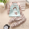 Little rabbit pink cartoon Children baby boys girls clothing sets tracksuit 2PCS sport suit t-shirt+pants kids clothes sets Little rabbit pink cartoon Children baby boys girls clothing sets tracksuit 2PCS sport suit t-shirt+pants kids clothes sets