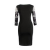 Fashion 2017 Summer Dress Sexy Casual Slim Micky Print Dress Package Hip Milk Silk Bodycon Dress Women Party Dresses Vestidos