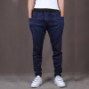Fashion 2017 Indoor Men Big Pocket Elastic Drawstring Loose Joggers Pants Men  Harem Pants Man Track Men foot beam Sweatpants